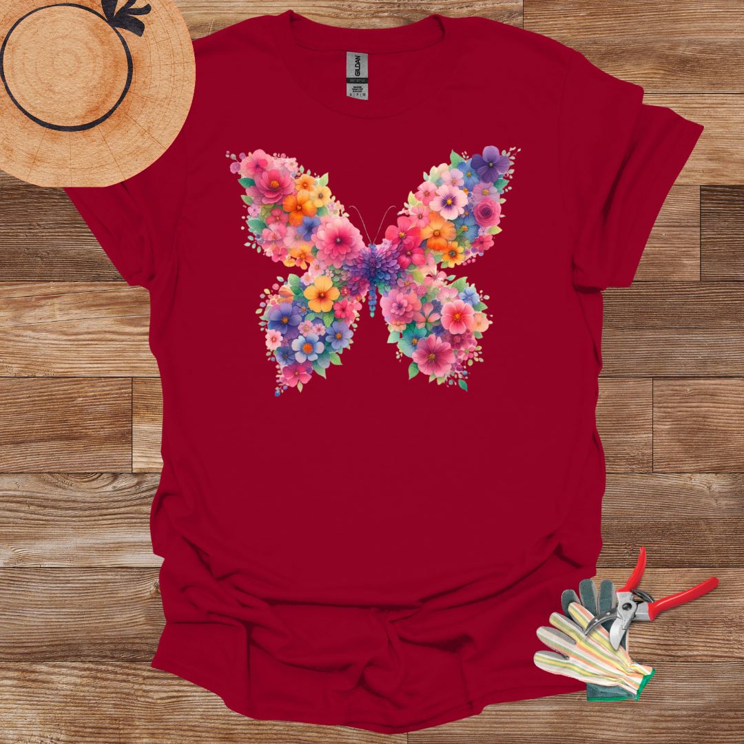 Floral butterfly