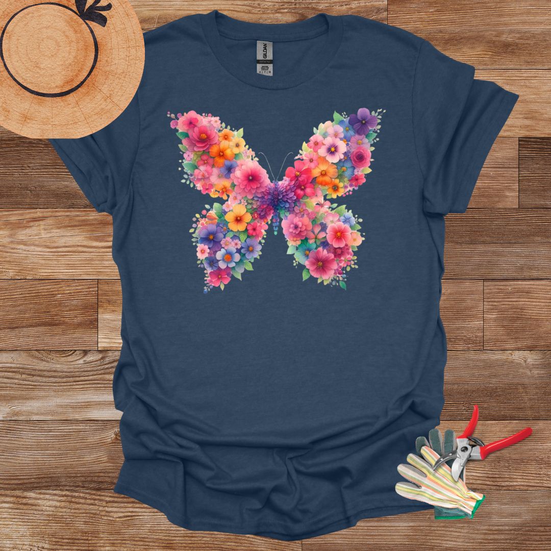 Floral butterfly
