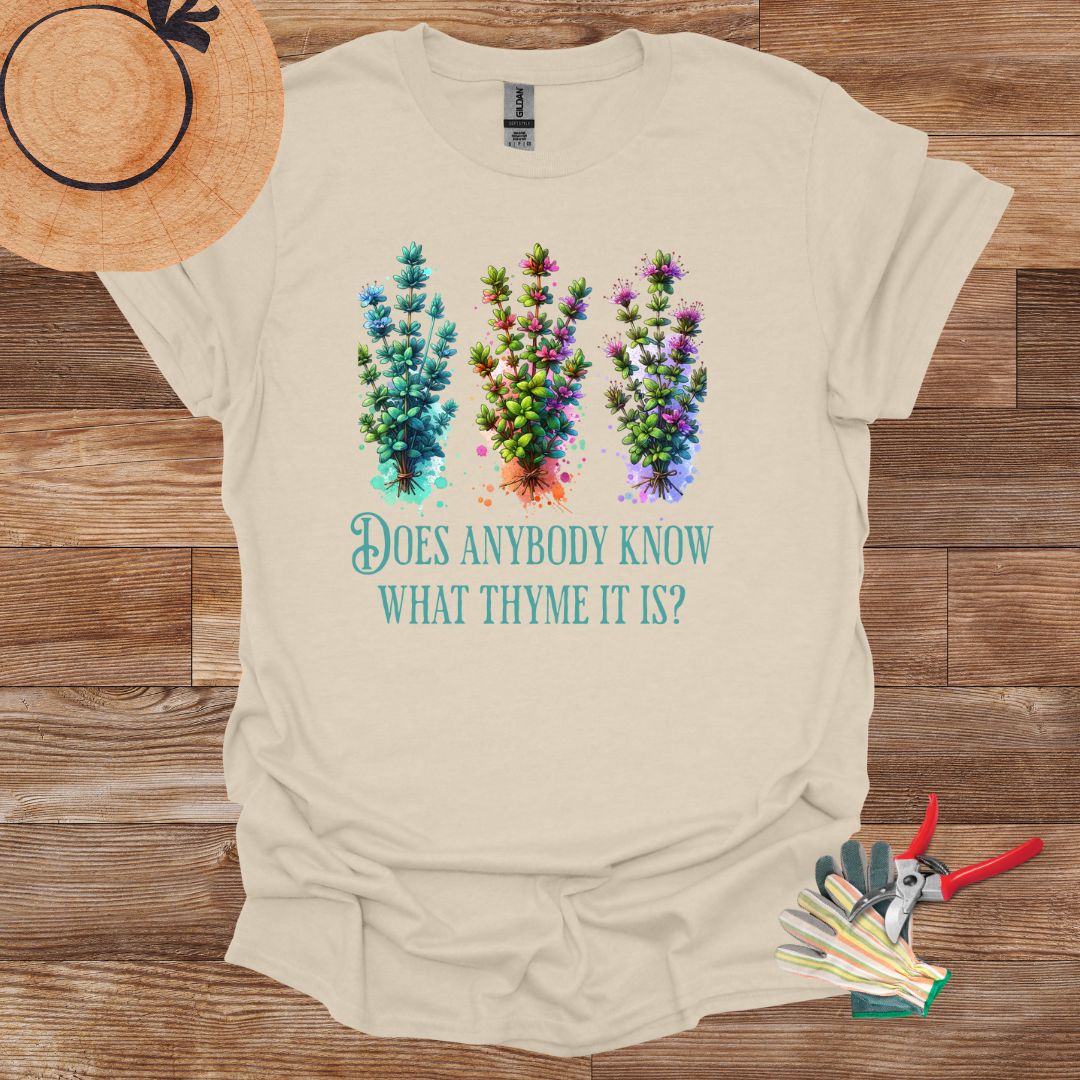 Does anybody know what thyme it is?