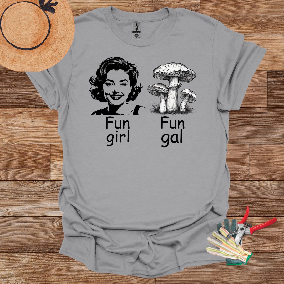 Fun Girl Fungal Unisex Softstyle T-Shirt