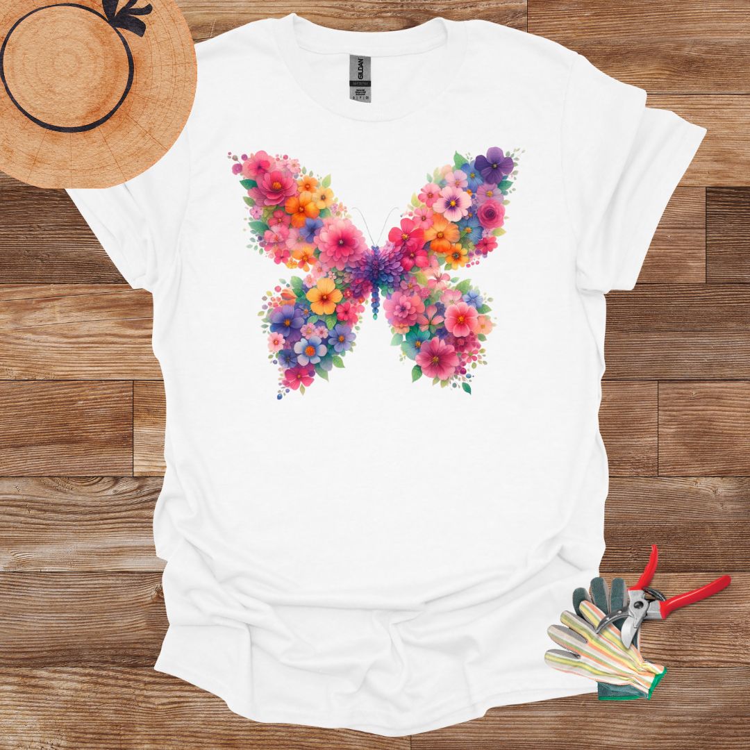 Floral butterfly
