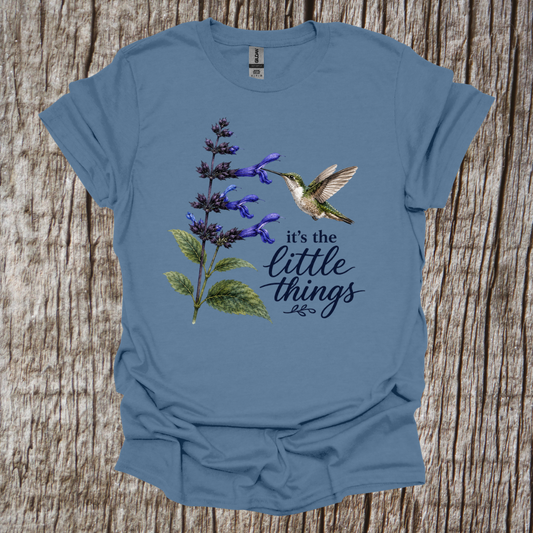 It’s the Little Things – Hummingbird Garden T-Shirt