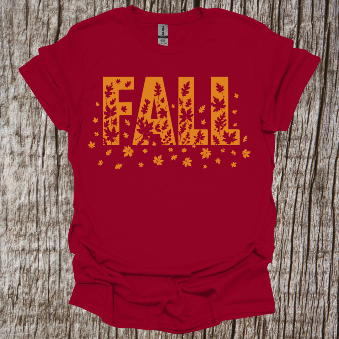 FALL – Autumn Leaves Graphic T-Shirt