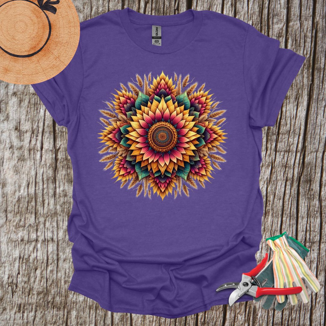 Mandala Sun and Straw