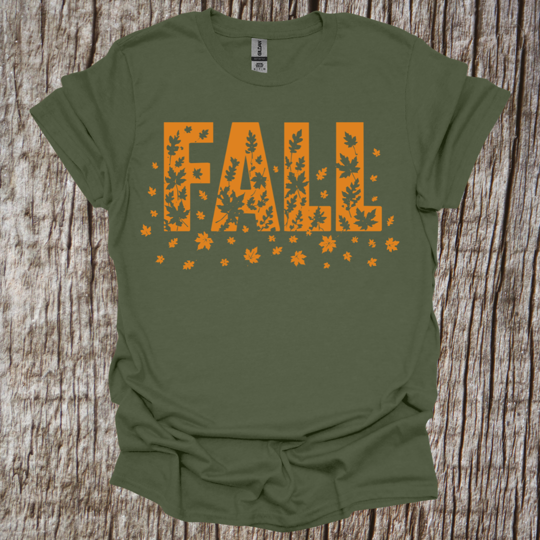 FALL – Autumn Leaves Graphic T-Shirt