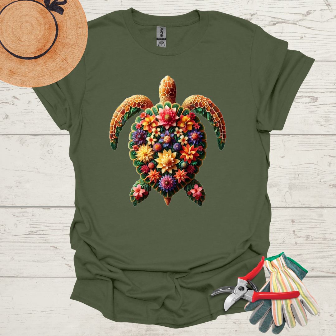 Sea Turtle Floral