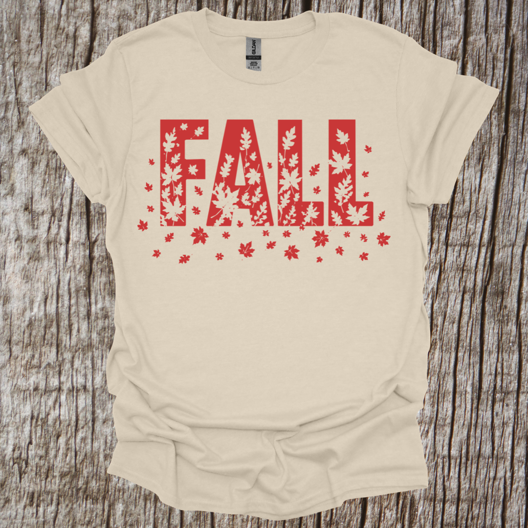FALL – Autumn Leaves Graphic T-Shirt