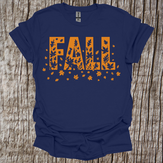 FALL – Autumn Leaves Graphic T-Shirt