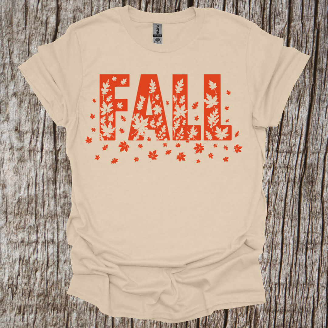 FALL – Autumn Leaves Graphic T-Shirt