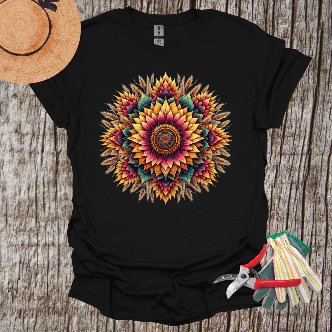 Mandala Sun and Straw