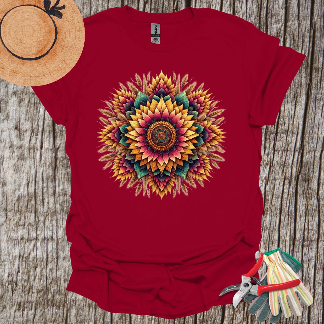 Mandala Sun and Straw