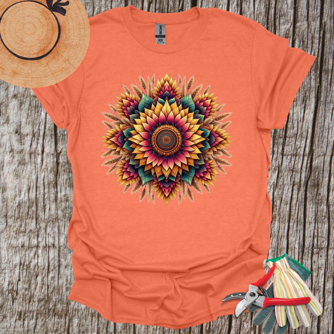 Mandala Sun and Straw