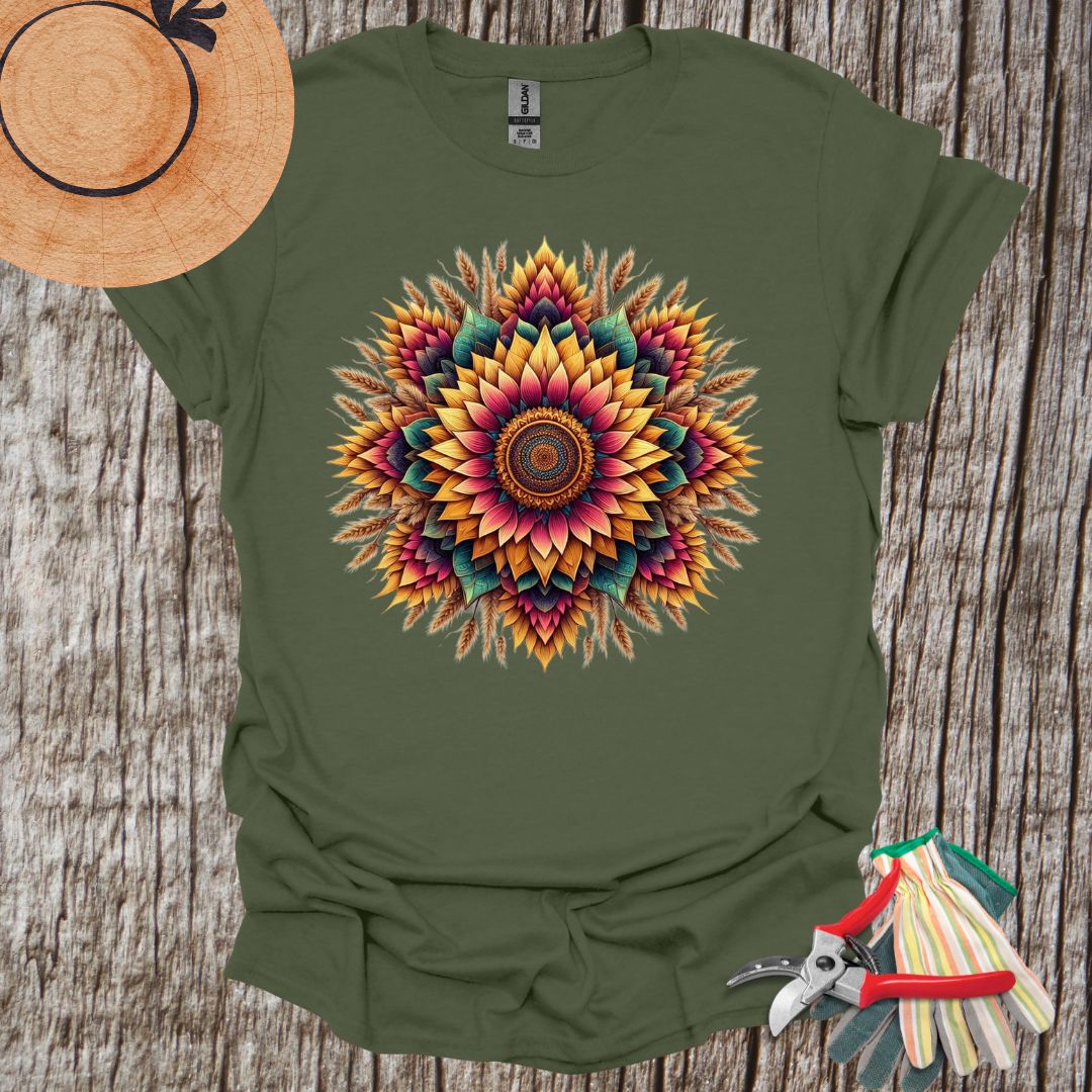 Mandala Sun and Straw