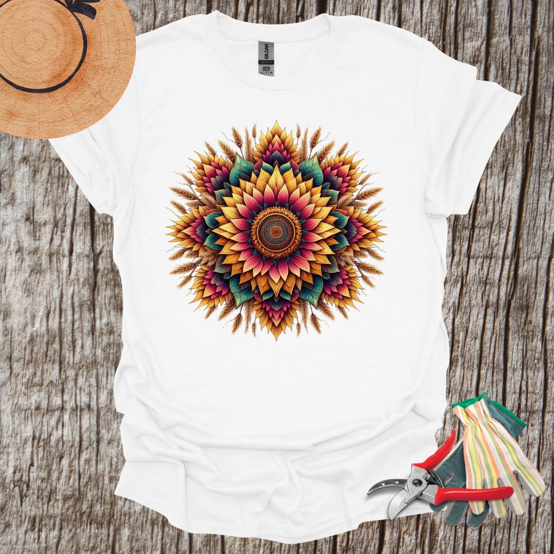 Mandala Sun and Straw